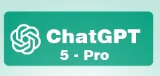 ChatCPT 5 - Pro - 1 Month